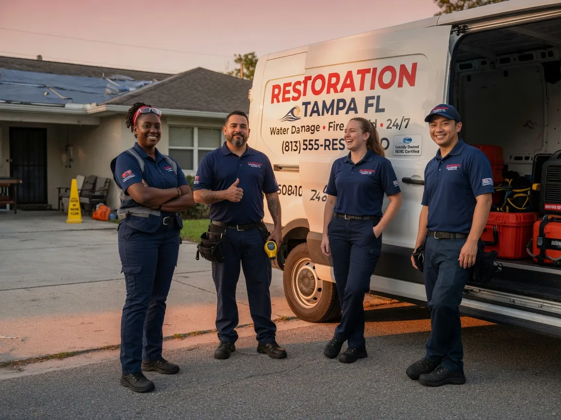 Water Damage Restoration company in Pearl River, LA